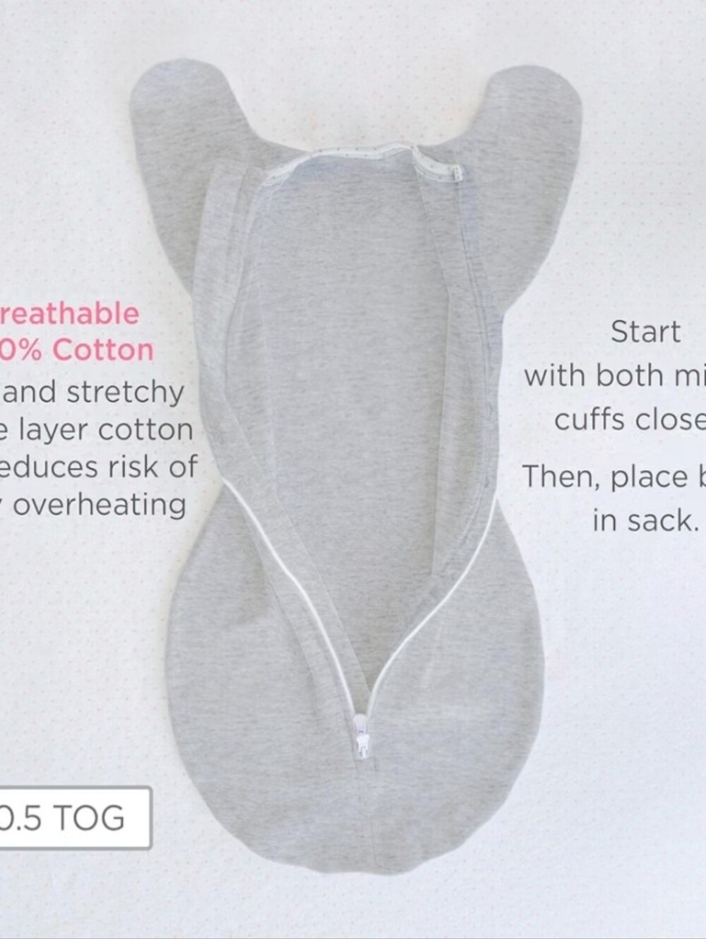 SwaddleDesigns Transitional Swaddle Sack - Picture 8 of 10